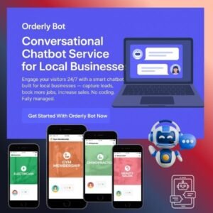 Orderly Bot – Chatbot Service for Local Businesses